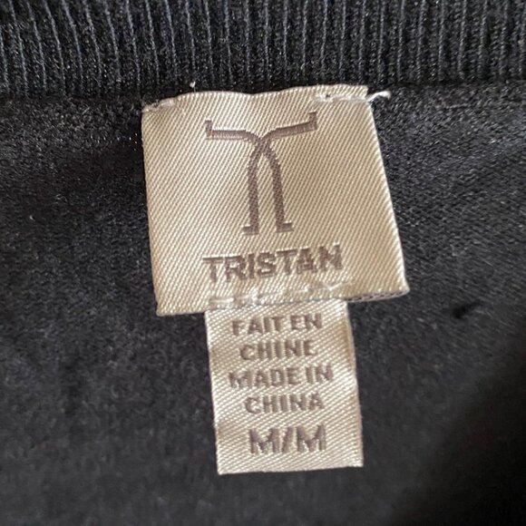 tristan V Neck Flower Detail Blouse with Mesh Sleeves Size M - Picture 5 of 8